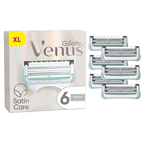 Gillette Venus Satin Care Rasierklingen, 6 Stück