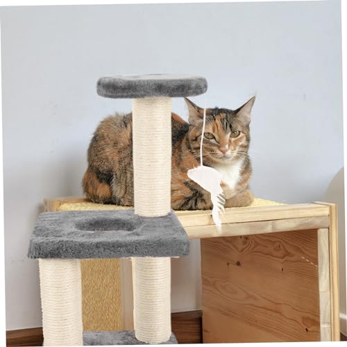 Arbre à chat multi-niveaux Beavorty avec griffoir et plateforme