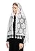 Wgior Rose Rectangular Chapel Veil Scarf Catholic Church Veils Mantilla Wrap Shawl Mass Head Covering (White)