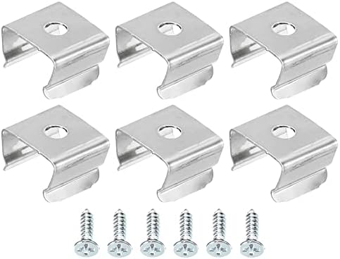 MECCANIXITY Rope Light Mounting Clips, Wall 50 Pack Wall Channel 50 Pack