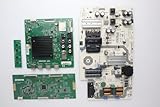 Lutema Television Repair Kit for Vizio V755-H4 with TV Main Board + Power Supply + TCon + Cables