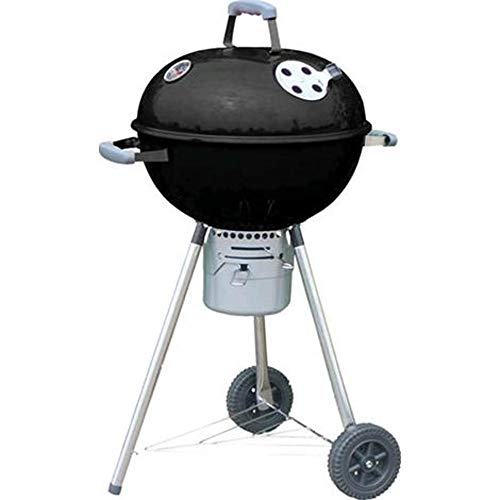 BuyStar Barbecue Tondo con Coperchio, Dimensione 58x47x100cm Ø47