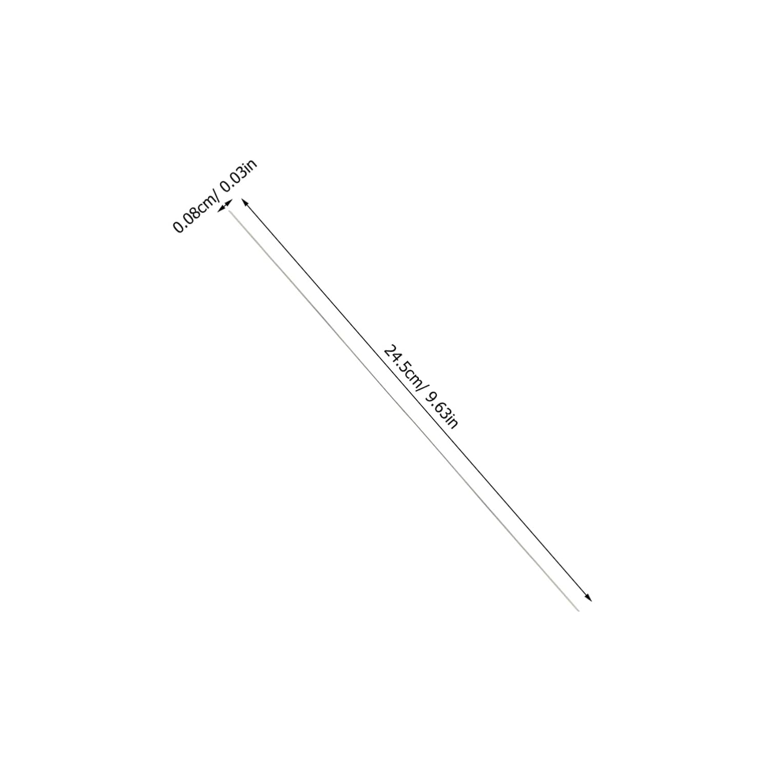 100pcs Bendable Iron Wire for Sculpture Making, Thick Craft Sculpture Wire with Strong Support and Wide Compatibility, for Soft Pottery Dolls and Arts and Crafts Lessons