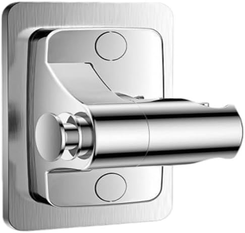 Drainless Holeless Shower Faucet Bracket Thickened Universal Fixed Stand Bathroom Fan Holder Adjustable Angle