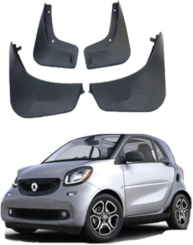 Lot de 4 pare-boue Benz Smart Fortwo pour stopper les saletés