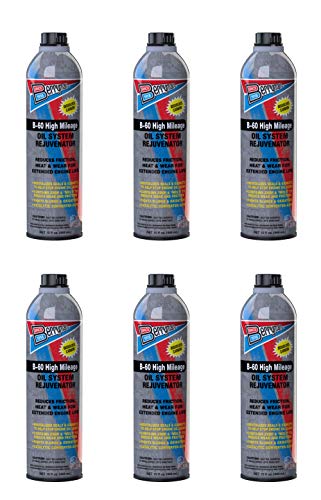 Berryman 7517-6 B-60 High Mileage Oil System Rejuvenator with ZDDP &"Moly", 15-Ounce, 6 Pack