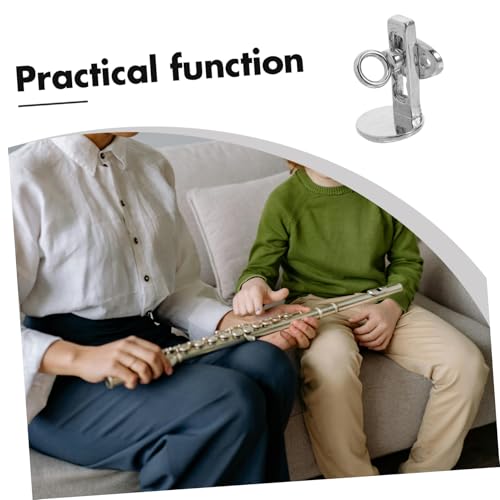 Holibanna Adjustable Clarinet Thumb Rest with Levels for Woodwind Instruments Comfortable Finger Rest for Oboe and Clarinet Players with Strap Attachment