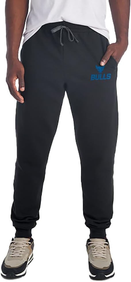 Campus Lab Officially Licensed Jogger Sweatpants Unisex for Men & Women with Pockets School Logo Black Collection
