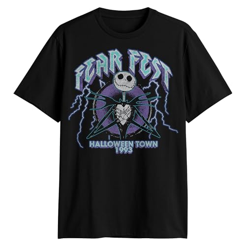 Nightmare Before Christmas Fear Fest World Tour Jack T-Shirt2