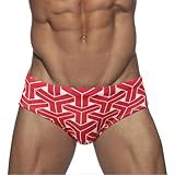 LikeJump Men Swim Briefs Swimsuits Board Surf Shorts Trunks Swimsuits Bikini Bottom