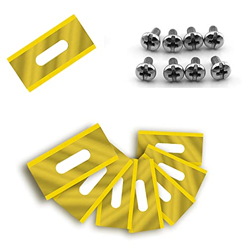 UAAA Titan Messer Klingen, Mähroboter Ersatzmesser für Husqvarna Automower Gardena Rasenmäher 35,5 x15,8mm (30 Stück) Cover