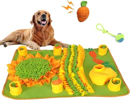 犬用 嗅覚訓練マット ノーズワークマット 餌隠しマット 洗濯可能 訓練毛布 食いちぎる対策 早食い防止 犬おもちゃ 知育トイ 大型犬中型犬小型犬対応 猫用スナッフルマット スナッフルマット ペットリークフード 窒息防止マット 犬用トレーニングブランケット