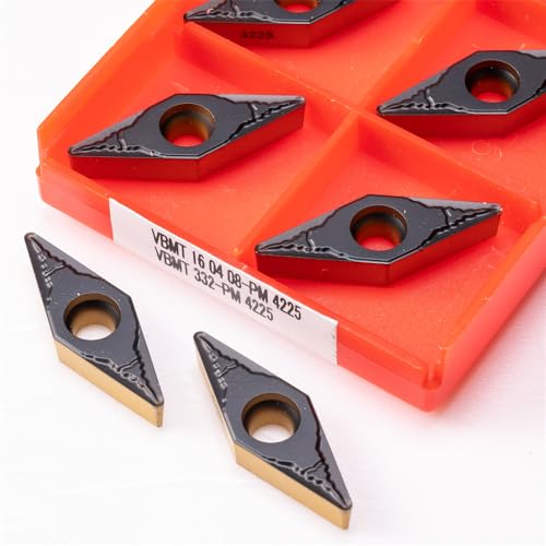 Insertos de carburo para torno VBMT160408 PM 4225 10 piezas miniatura 1