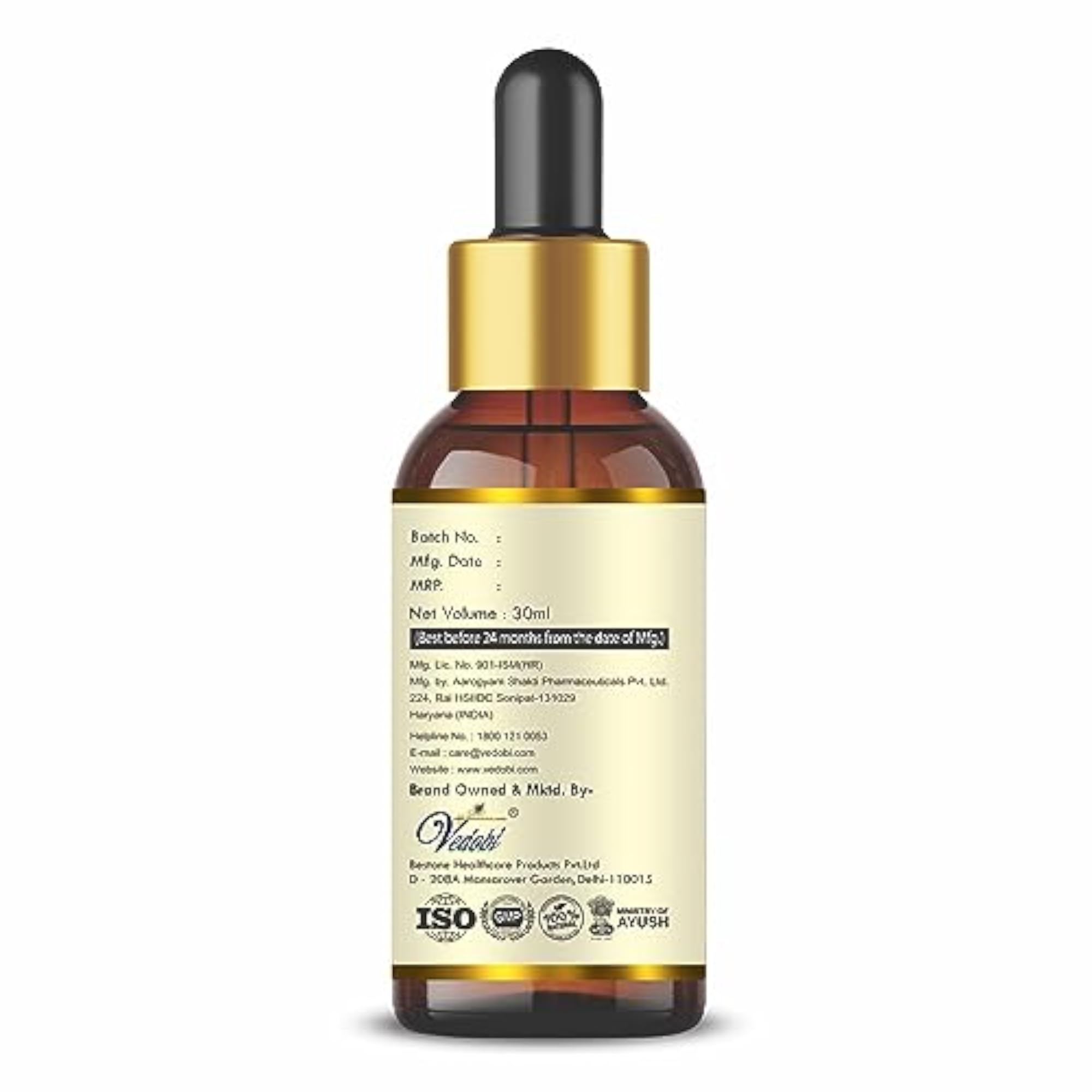 Vedobi Ayurvedic BP Norma Lotion (30ml), Health Product