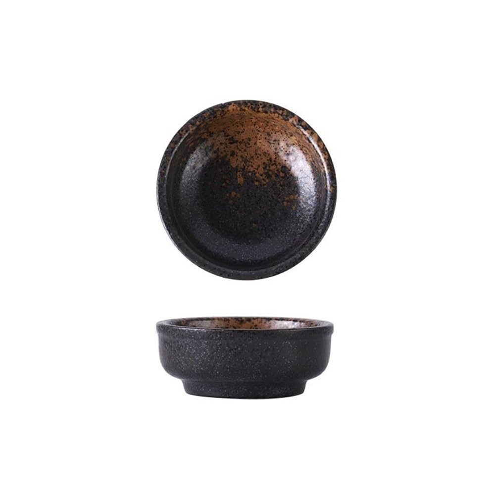 Cenz-888 Snack Dish Ceramic Sauce Dish Home Seasoning Plate Tableware Dipping for Condiments