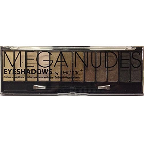 Technic Mega Nudes Eyeshadow Palette With Applicator by Technic
