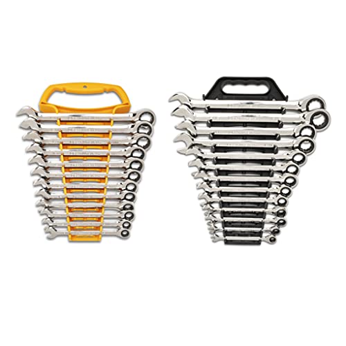 GEARWRENCH 25 Pc. Combination Ratcheting Wrench Set, SAE/MM - 86700