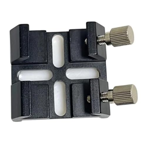 Accesorios para telescopios con ranura para puente base cruzada de alta rigidez