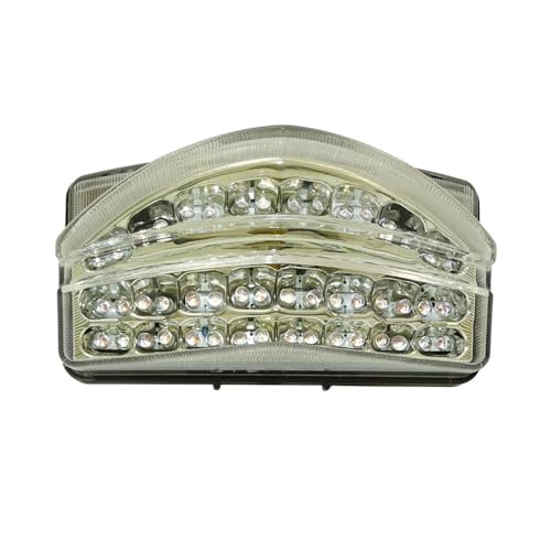 Feu arrière frein moto CBR600F4i clignotants LED intégrés 2001-2003 argent