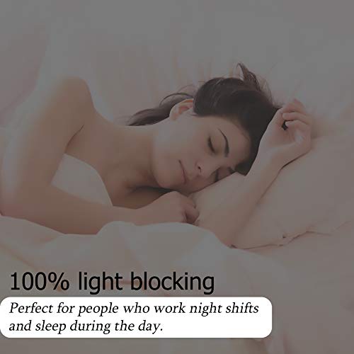 Wochitv Total Blackout Window Film 100% Light Blocking Non Adhesive No Residue Removable Opaque Static Cling Privacy Glass Tint For Home Bedroom Darkening Heat Control (35.4 In X 32.8 Ft) #TOP3