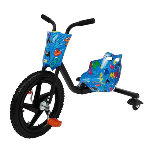 Drift Scooter Drift Trike - Patinete de goma para niños a partir de 6 años