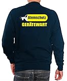 FEUER1 Sweat Navy, Atemschutz Gerätewart, beidseitig L