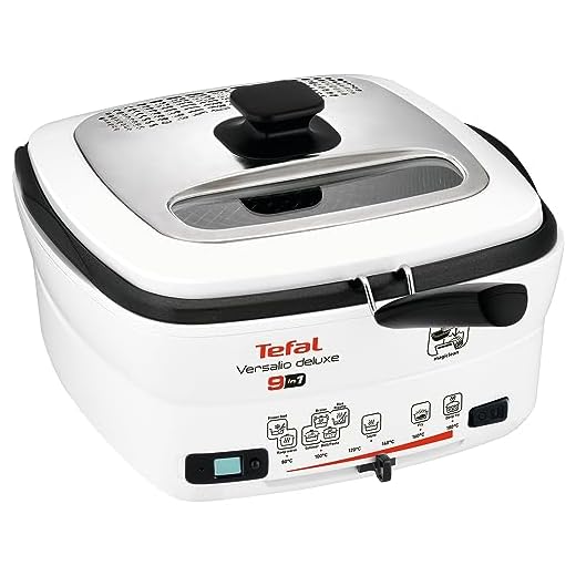 Tefal FR4950 - Freidora, 1600 W, 2 L, 180 °C, blanco