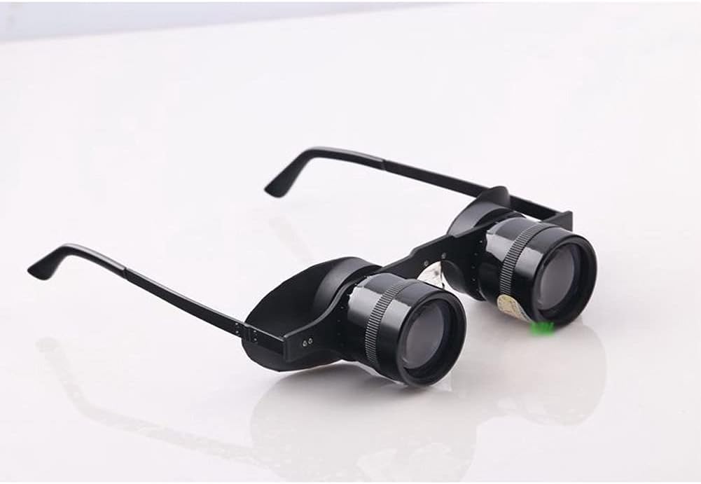 10X34 Portable Fishing Magnifier Glasses 10X Magnifying Loupe Film Binoculars for Outdoor Watch Concert Sport