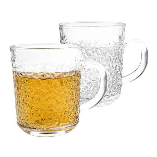 Image of Sipologie Chai and Kahwa Cup 150ml, Set of 2 - Elegant Chai Cups with a Textured Finish, Great for Gifting