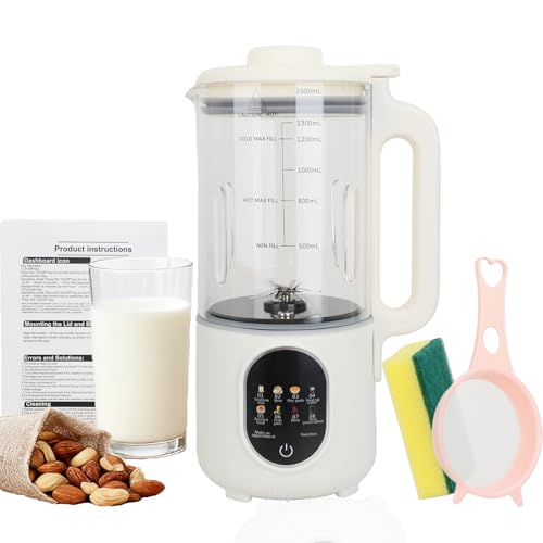 50oz Nut Milk Maker,10 in 1 Nut Milk Maker Machine...