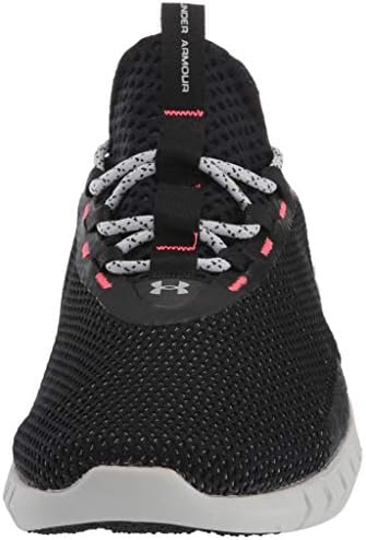 Under Armour Men's HOVR Strt Sneaker, Black (001)/Halo Gray, 8 | Image 1