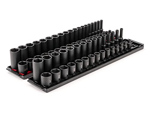 Image of TEKTON 3 /8 Inch Impact Socket Set, 68-Piece | SID91218