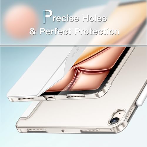 Image of JETech Case for iPad Air 11 inch M4 /M3 /M2 & Air 5 /4 10.9 inch, White