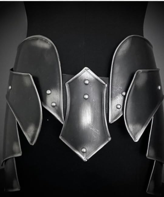 Medieval Knight Brave Lady Armor Tasset Belt Armor, Cosplay Thigh Armour LARP Steel Plate Armor Halloween Costume Female Fantasy Armor LARP, Re-Enactment, Cosplay & Halloween Party Costume - Image 7