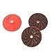 Vvikizy Grinding Wheel, Embedded Design with M10 Screw Interface for Metal and Stone, Quick Chamfering, Industrial Grade Micro Powder, Large Heat Dissipation Slots, 100 Type Angle