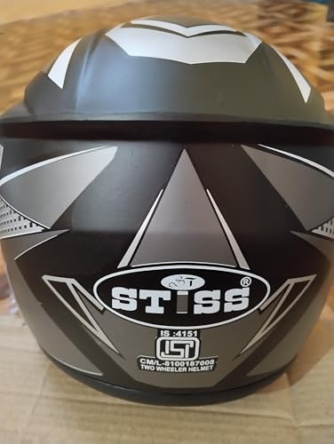 Image of Strong and Durable with Glass Stylish Matt Finish Full face Bike Helmet | Scratch Resistance and Silicone Glass Protection -