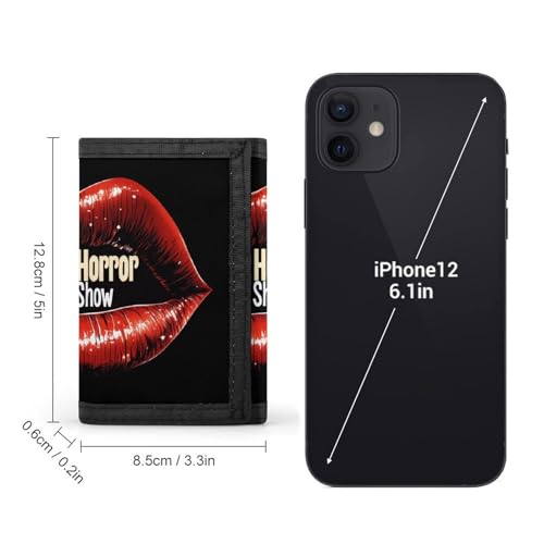 The Rocky Horror Picture Show Trifold Wallets Lightweight RFID Blocking Wallet Credit Card Holder Custom Gifts for Men Women2