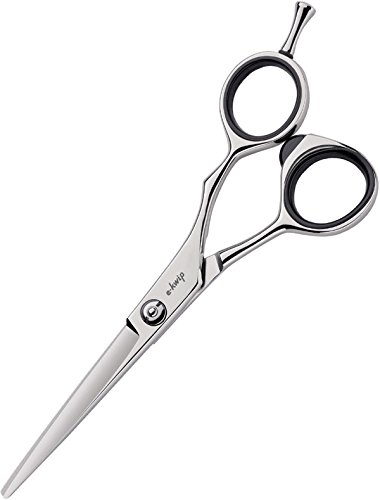 CM Profi Haarschere - Friseurschere in 5,5 Zoll aus Japanstahl - ergonomisch, mit abschraubbarem Fingerhaken