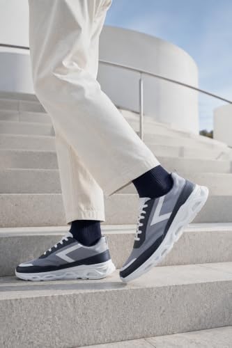 Image of Centrino Sneakers for Men | Lightweight Casual Shoes for Men Stylish | Breathable Mesh Walking Shoes | Cushioned Insole Comfortable Shoe for Man | Durable Sole Footwear|Trendy Lace-Up Shoes for College, Parties & Daily Use (9626)