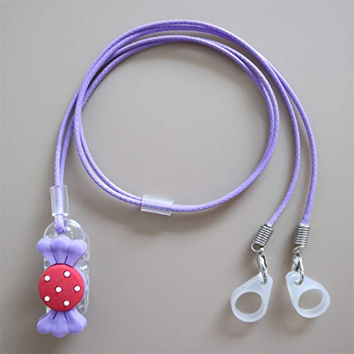 ̃^Cv ⒮veN^[,یJo[,A`XgXgbvip[v),Hearing Aids Clips Safty Protection(Purple)