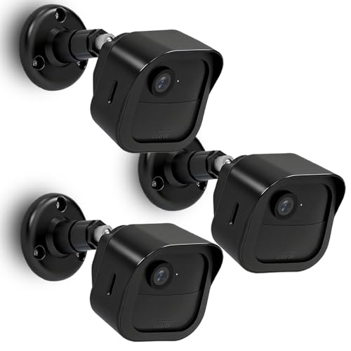 Image of Blink Outdoor 4 Camera Mount, Compatible with Blink Outdoor 2K+, 3 Pack, Weatherproof, 360 Degree Adjustable Mount for Blink Security Camera System
