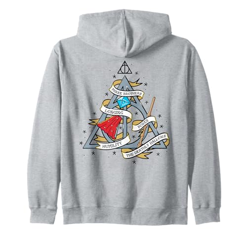 Image of Harry Potter Tale of the Three Brothers Zip Hoodie