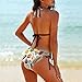 Tomato Pepper Vegetable Print Bikini Sets for Women, Two Piece Swimsuit Bathing Suit for Women Triangle Bikini Multicolor