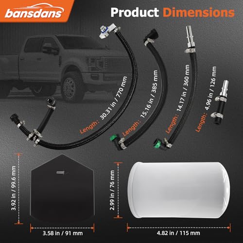 bansdans 7031190 Braided Edition CP4 Disaster Prevention Kit Fit for 2011-2022 Ford F250 F350 F450 F550 disaster prevention kit 6.7 powerstroke, Replace #CP4-6.7F-BP-G2.1,P550943 Compatible Filter by bansdans - Used condition - Image 4
