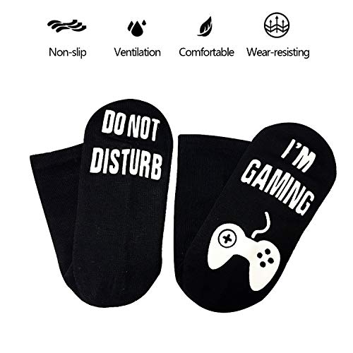 NDLBS Funny Christmas Gifts Novelty Gaming Socks Christmas Stocking Stuffers for Men Teens Boys Kids Him Adult Xmas Gifts - Image 5