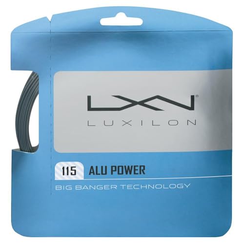 LUXILON(���L�V����) �e�j�X �X�g�����O �K�b�g ALU POWER 115(�A�� �p���[ 115) �V���o�[ WR8302001115 �P����(1.15mm)