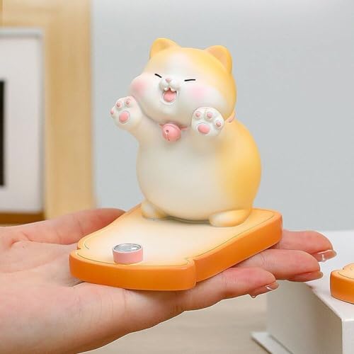 Support de téléphone portable chat mignon, le cadeau de bureau idéal - 4