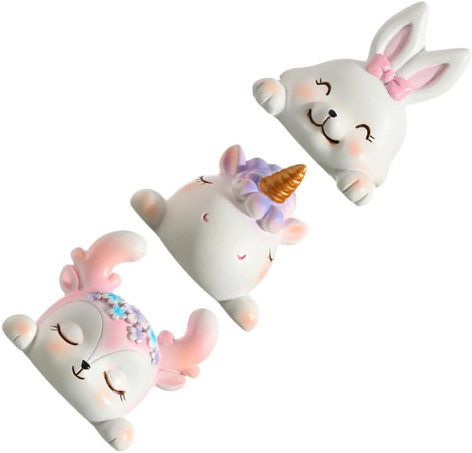 3pcs Resin Animal Memo Clips for Desktop Photo Holders image 5