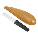 Milisten 1 Set Portable Guiro Percussion Instrument with Scraper Lightweight Musical for Home Kindergartens and Music Training Enhances Hands Skills and Creativity