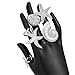 MIFYNN Chunky Gold Starfish Seashel Ring for Women Dainty Conch Pearl Ring Set Boho Ocean Stackable Rings Fashion Adjustable Beach Statement Rings Set Summer Charm Jewelry for Women (Silver-6Pcs)